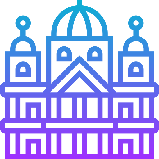 Saint paul cathedral Meticulous Gradient icon