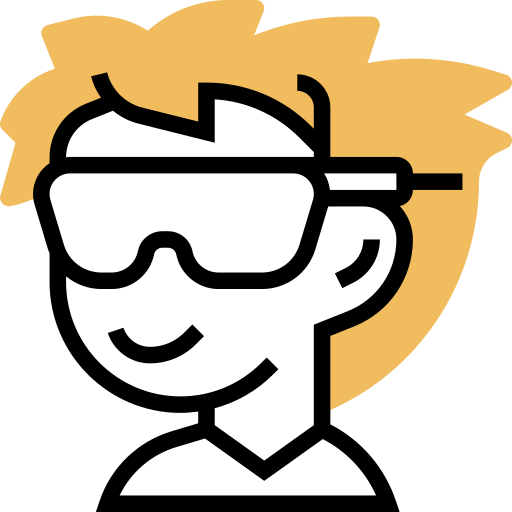 サングラス Meticulous Yellow shadow icon