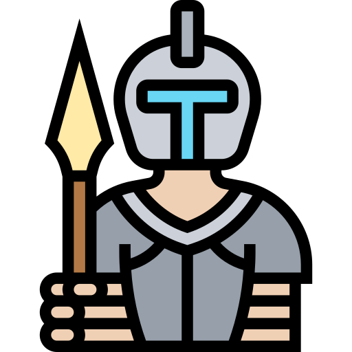 Knight Meticulous Lineal Color icon