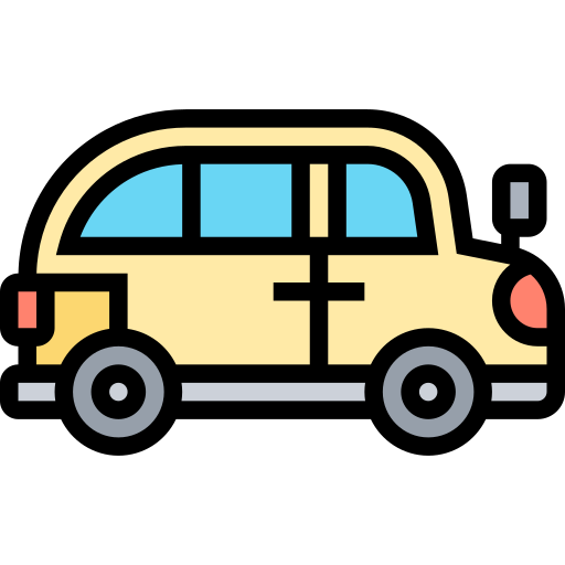 taxi Meticulous Lineal Color icon