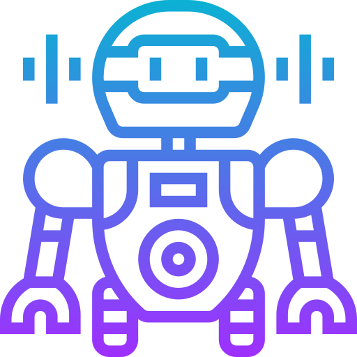 Robotic Meticulous Gradient icon