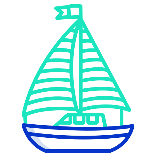 yacht Icongeek26 Outline Colour icon