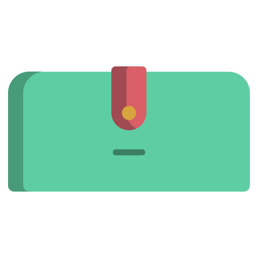 Purse Icongeek26 Flat icon