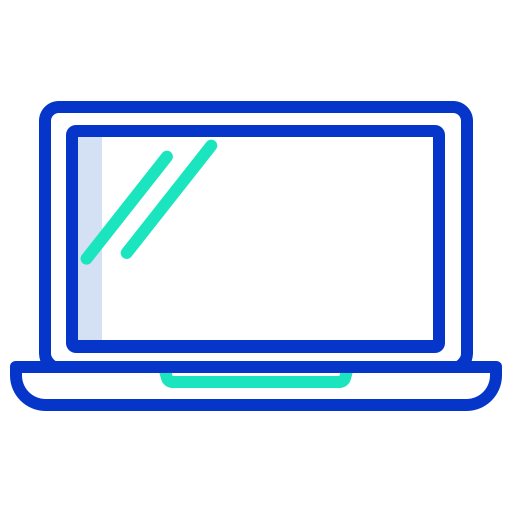 laptop Icongeek26 Outline Colour ikona