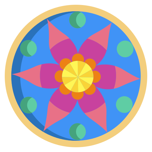 Mandala Icongeek26 Flat icon