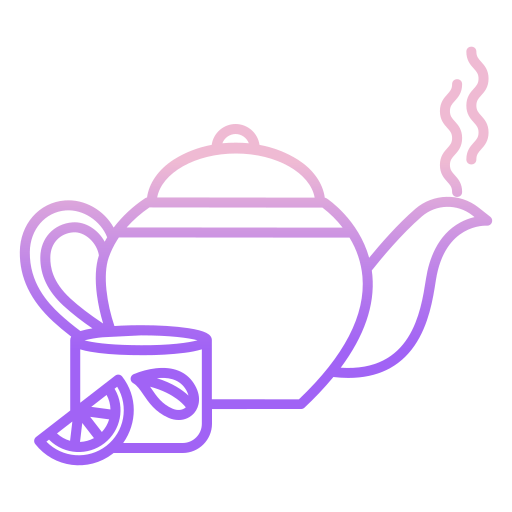 Tea Icongeek26 Outline Gradient icon