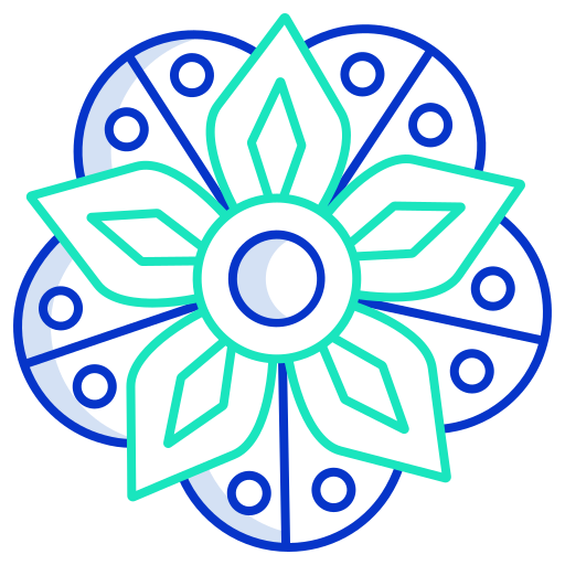 mandala Icongeek26 Outline Colour icon