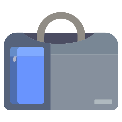 Briefcase Icongeek26 Flat icon
