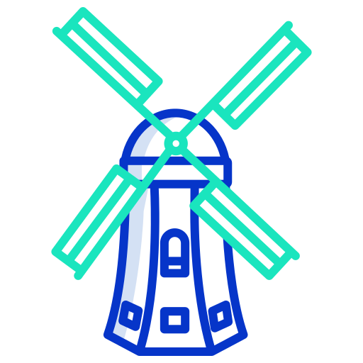 Windmill Icongeek26 Outline Colour icon
