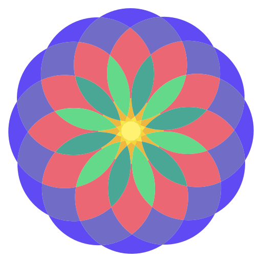 Mandala Icongeek26 Flat icon