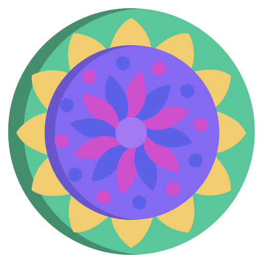 mandala Icongeek26 Flat icon