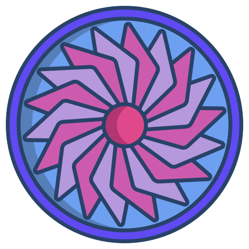 Mandala Icongeek26 Linear Colour icon