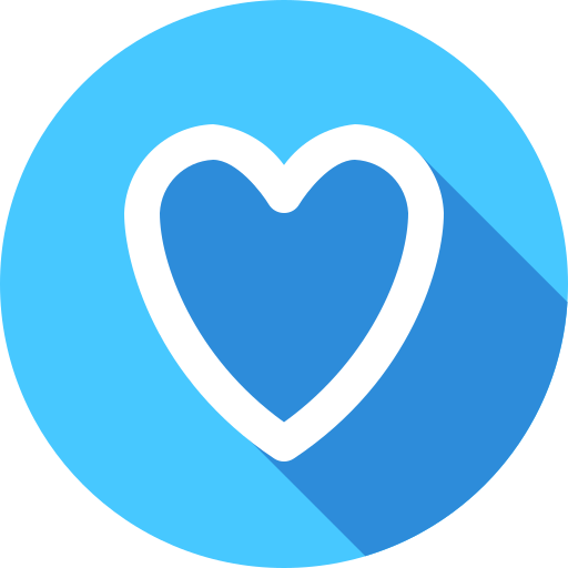 Heart Generic Circular icon