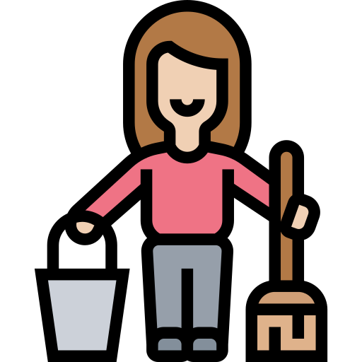 Housekeeping Meticulous Lineal Color icon