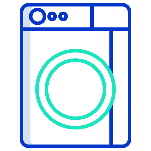 lavatrice Icongeek26 Outline Colour icona