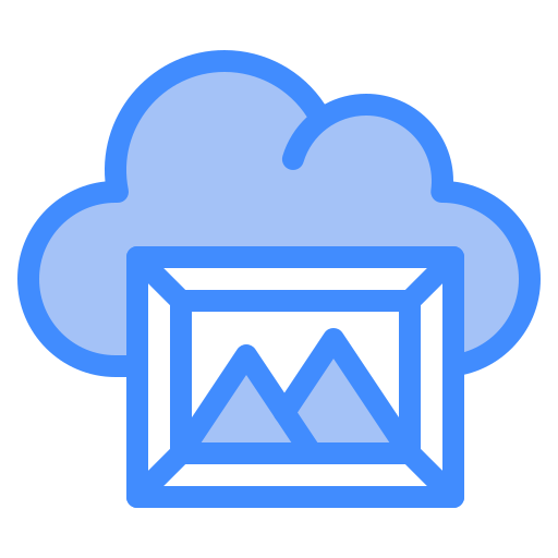 Облачное хранилище Generic Blue иконка