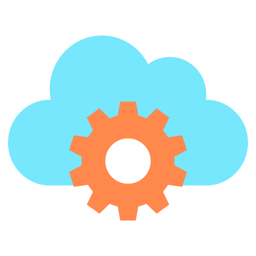 configuración de la nube Generic Flat icono