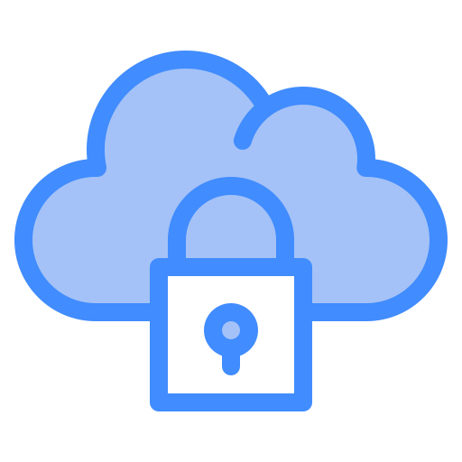 Privacy Generic Blue icon