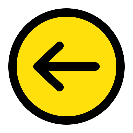 flecha izquierda Generic Outline Color icono
