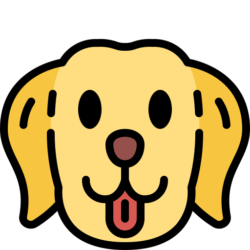 Labrador retriever Generic Outline Color icon
