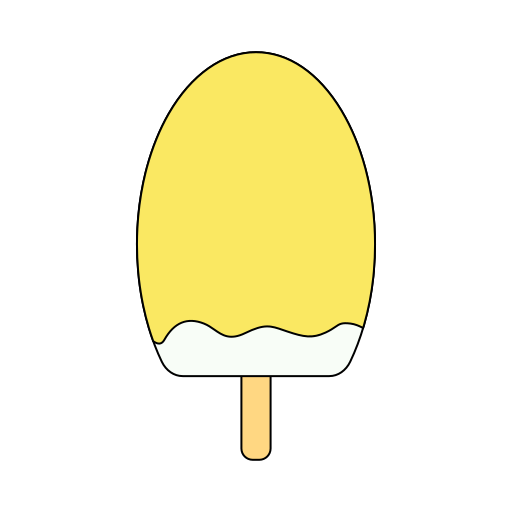 Ice cream Generic Thin Outline Color icon