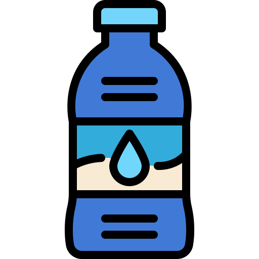 agua potable Generic Outline Color icono