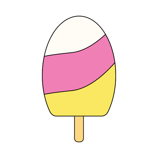 아이스크림 Generic Thin Outline Color icon
