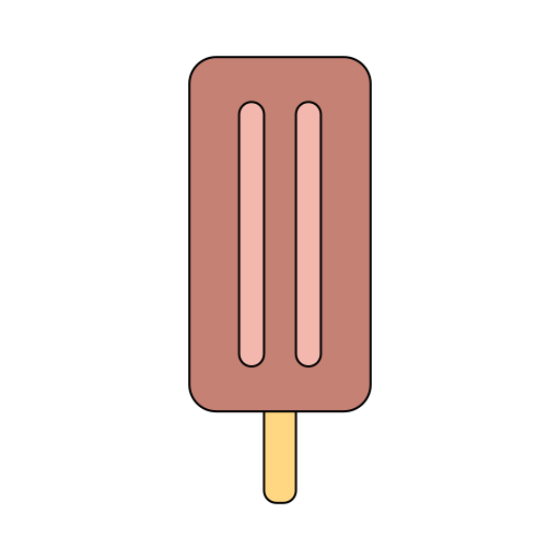 Ice cream Generic Thin Outline Color icon