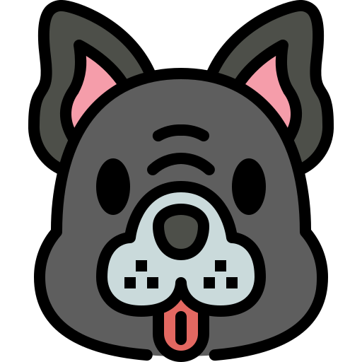 French bulldog Generic Outline Color icon