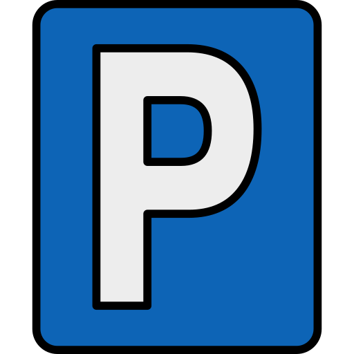 parkplatz Generic Outline Color icon