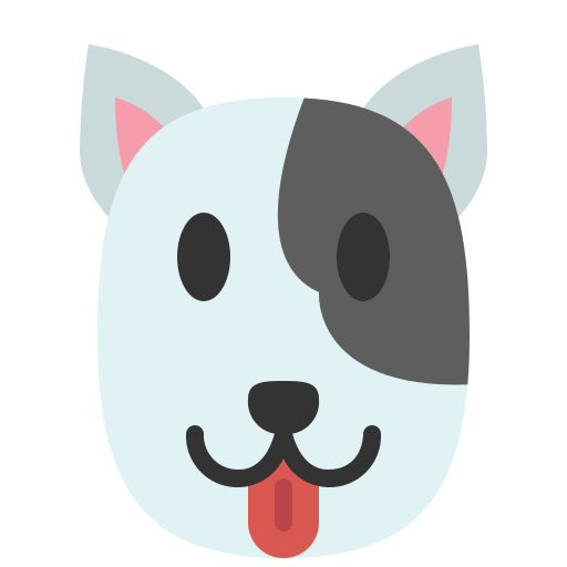 bull terrier Basic Straight Flat icono