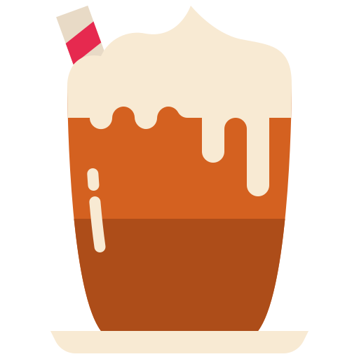 Iced coffee Generic Flat icon