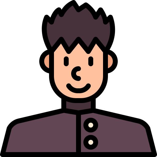 男の子 Generic Outline Color icon