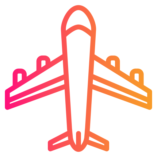 avión Generic Gradient icono