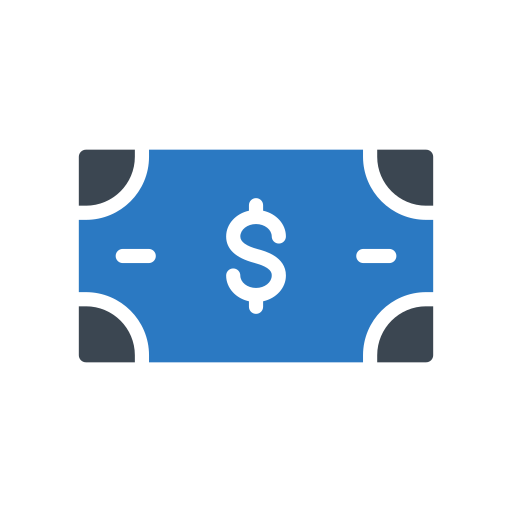 Currency Generic Blue icon