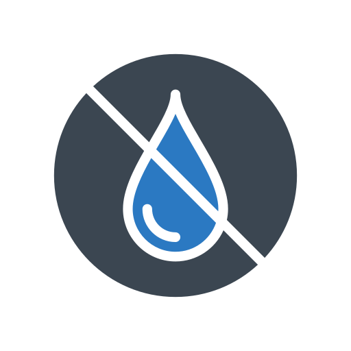 금지 Generic Blue icon