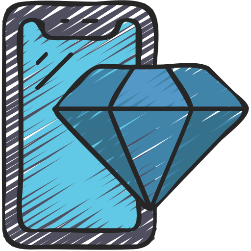diamant Juicy Fish Sketchy icoon