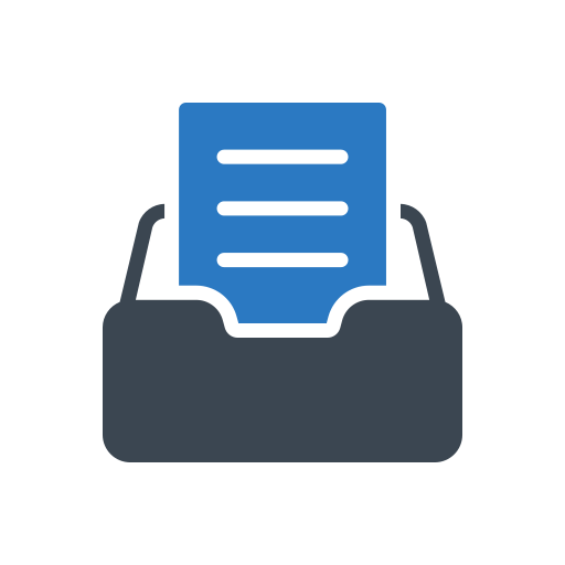뎀 파일 Generic Blue icon