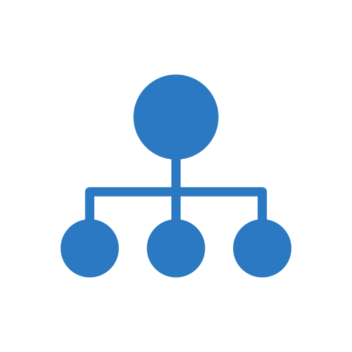 diagram Generic Blue icoon