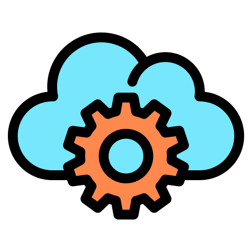 cloud-einstellungen Generic Outline Color icon
