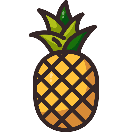 ananas Generic Outline Color icoon