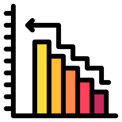 statistieken Generic Outline Color icoon
