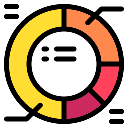 cirkeldiagram Generic Outline Color icoon