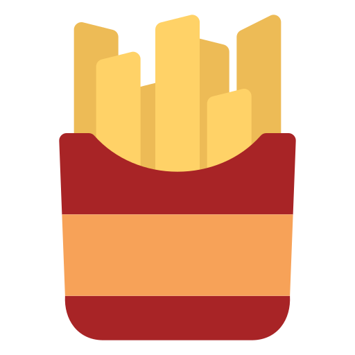 batatas fritas Generic Flat Ícone