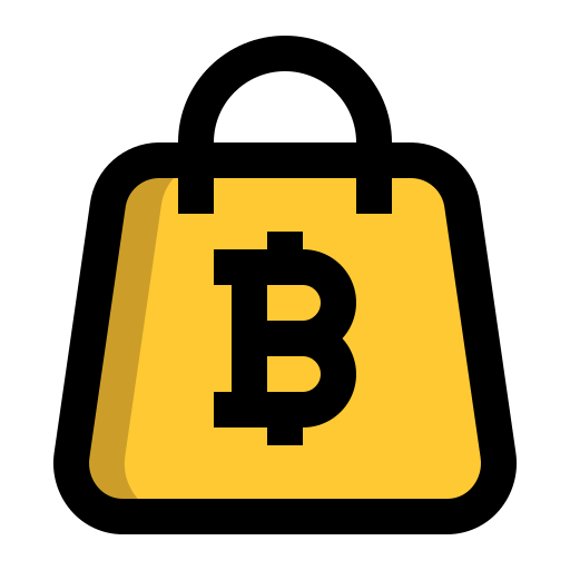 worek bitcoinów Generic Outline Color ikona