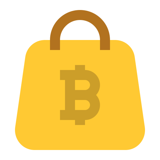 bolsa de bitcoin Generic Flat icono
