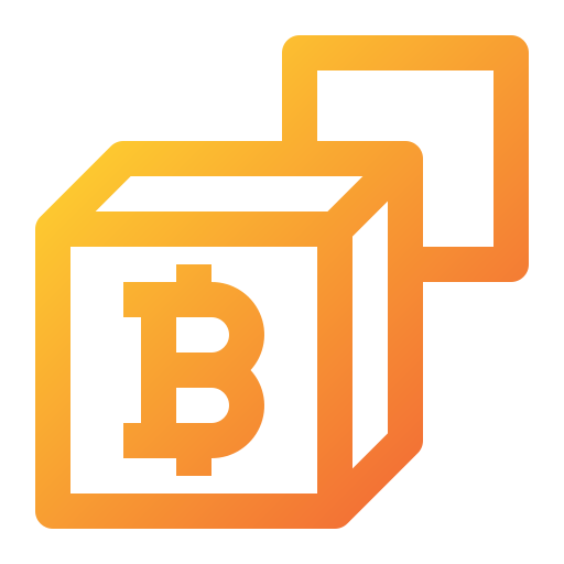 blockchain Generic Gradient icono