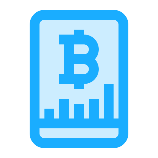 aplicación blockchain Generic Blue icono