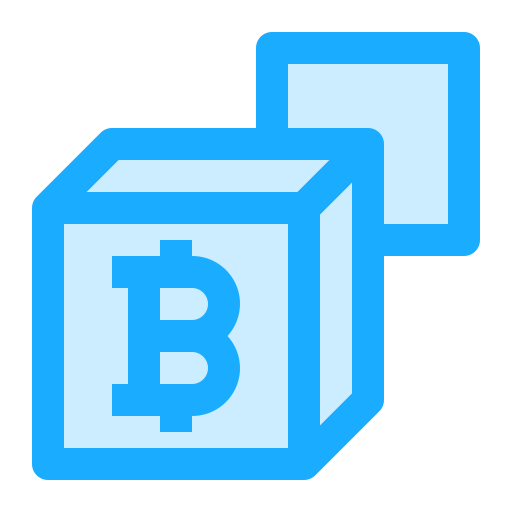 blockchain Generic Blue icono