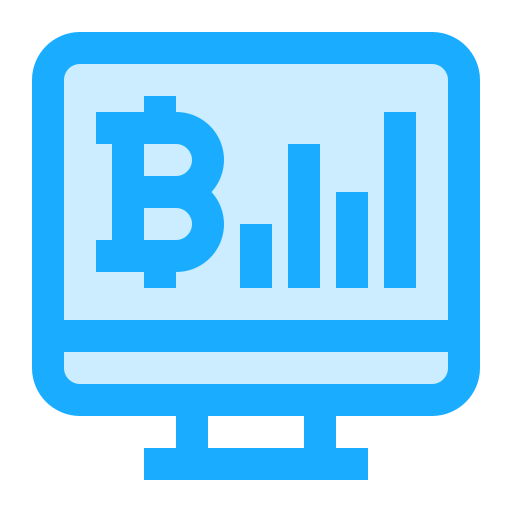 aplicación blockchain Generic Blue icono